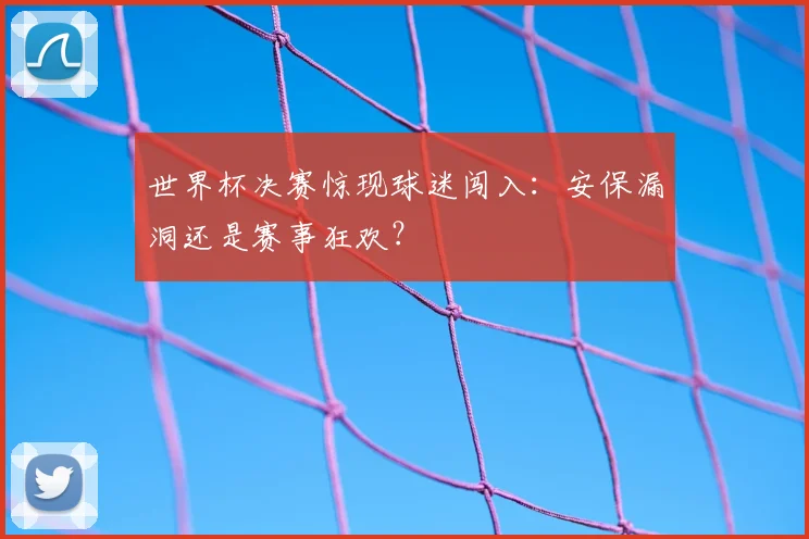 世界杯决赛惊现球迷闯入:安保漏洞还是赛事狂欢?