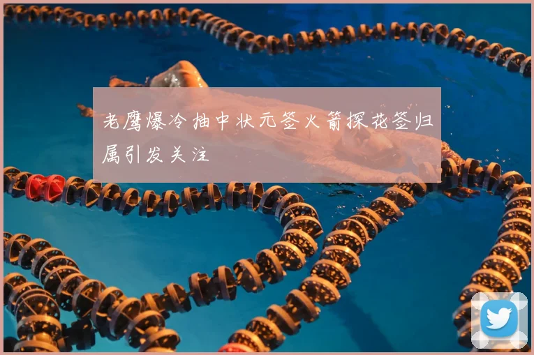 老鹰爆冷抽中状元签火箭探花签归属引发关注
